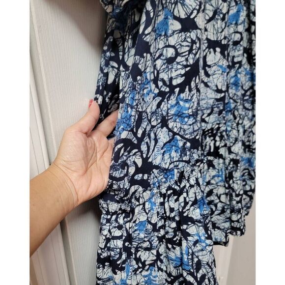 Anthropology/ Love The Label Andrea puff Sleeve Mini Dress M - Picture 5 of 12